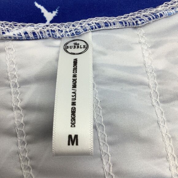 The Bubble Womens Lexi Crop Top Blue Size Medium‎ NWT - Picture 8 of 10